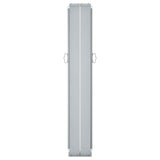 Retractable Side Awning Red 140x600 cm 317993