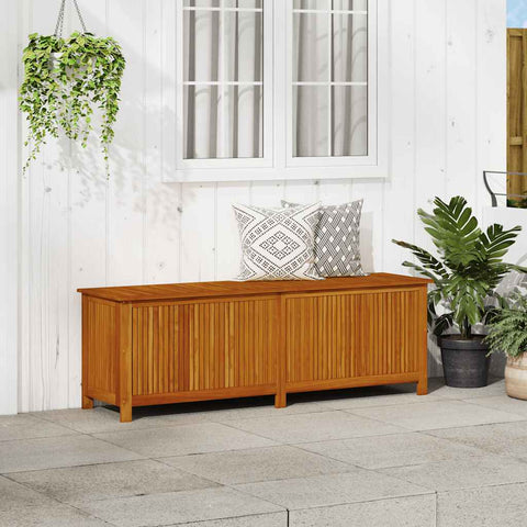 Garden Storage Box 175x50x58 cm Solid Acacia Wood 316499