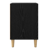 TV Cabinet Black Oak 100 x 35 x 55 cm Engineered Wood 881023
