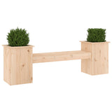 Planter Bench 184.5x39.5x56.5 cm Solid Wood Pine 825170