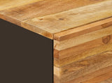 Bathroom Sink Cabinet Natural 62 x 33 x 58 cm Solid Mango Wood 4018315
