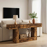 Smoked Oak 160 x 30 x 74 cm 899957