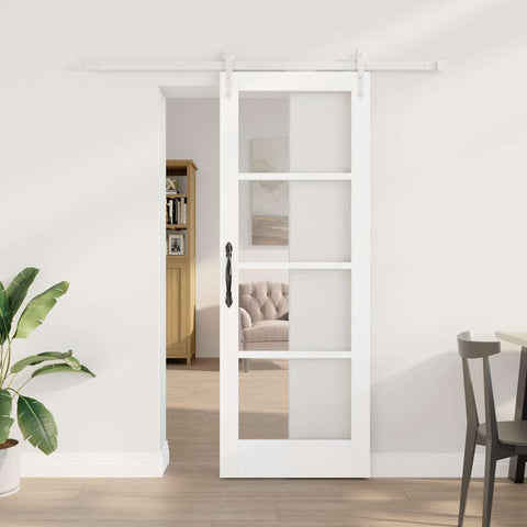 Sliding Door Manual White 73.5 x 198.5 cm Wood and metal 3332352
