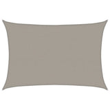 Sunshade Sail 160 g/m Rectangular Light Grey 5x6 m HDPE 4001993