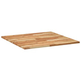 Table Top Square 80x80x2 cm Solid Wood Acacia 4008722