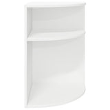 End Table White 39.7 x 39.7 x 60 cm Engineered Wood 891130