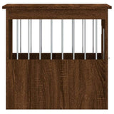 Dog Crate Furniture Brown Oak 45x62x59 cm Engineered Wood 838315