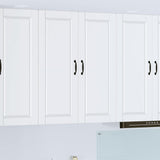 Wall Cabinet PORTO White 80 x 31 x 100 cm Engineered Wood 885495