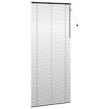 Venetian Blind Black 100 x 250 cm 35 mm Solid Paulownia Wood 42015516