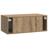 Wall-Mounted TV Cabinet 78.5 x 41 x 30 cm Artisan Oak 898864