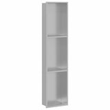 Shower Niche Silver 90 x 20 x 9.5 cm Stainless Steel 42012668