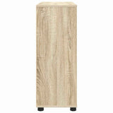 Storage Cabinet Sonoma Oak 80 x 31 x 81 cm Engineered Wood 888849