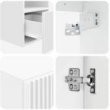 Bathroom Furniture Set 5 pcs High Gloss White 3405997
