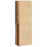 Highboard 60 x 35 x 180 cm Engineered Wood Old Wood 3365567