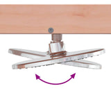 Outdoor Shower 210 cm Solid Douglas Wood and Stainless Steel 886358