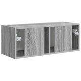 TV Wall Cabinet Grey Sonoma 78.5 x 31 x 29.5 cm Engineered Wood 892221