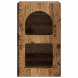 Bedside Table 2 pcs Old Wood 29.5 x 33.5 x 50 cm 891241