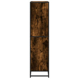 Bookcase Smoked Oak 60x35x139 cm Engineered Wood 3300842