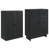 Cabinet Set 2 pcs 66 x 34.5 x 90 cm Engineered Wood 3416395