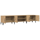 TV Cabinet Artisian Oak 180x31.5x40 cm Engineered Wood 857144