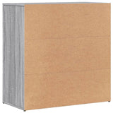 Sideboard Grey Sonoma 79x38x80 cm Engineered Wood 840525