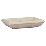 Sink Cream 50x35x10 cm Marble 149162