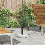 ZNTS Parasol Base for 37/42/52/58mm Poles Light Grey Concrete 20 kg 42007323