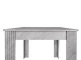 4 Seater Dining room table, MDF Wood Rectangle Modern Dining,Room Furniture Unit, Small N606P272566G