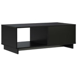 Coffee Table Black 95 x 50.5 x 35 cm Engineered Wood 8011442