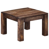 ZNTS Coffee Table 50x50x35 cm Solid Mango Wood 247468