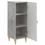 Sideboard Concrete Grey 33 x 34.5 x 90 cm Engineered Wood 894138