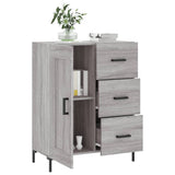 Sideboard Grey Sonoma 69.5x34x90 cm Engineered Wood 830266