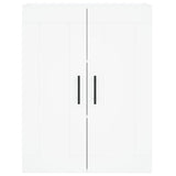 Highboard White 69.5x34x180 cm Engineered Wood 3199641