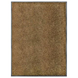 Doormat Washable Brown 90x120 cm 323436