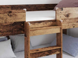 Bunk Bed for Kids Old Wood 100 x 200 cm Engineered Wood 3410513