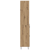 Highboard with Drawer 2 pcs Artisan Oak Engineered Wood 3415947