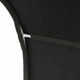 Bed Tunnel 2 pcs Black 211 x 67.5 x 2 cm Polyester 893713