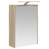 Bathroom Cabinet Set 5 pcs Sonoma Oak Engineered Wood 3407345