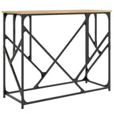 Console Table Sonoma Oak 100x40x80 cm Engineered Wood 834116