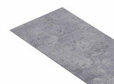 Flooring Planks 18 pcs Grey 5.26 m PVC 42046292
