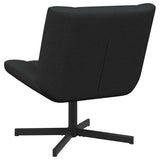 Swivel Chair Black 63 x 75 x 76 cm Fabric 42007327