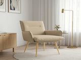 Armchair Cream Fabric 42047705