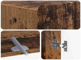 Toilet Cabinet ZWOLLE Old Wood 66 x 25.5 x 190 cm 896483