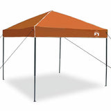 Canopy Tent Manual Orange 243 x 243 x 251 cm Fabric 42007379