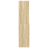 Highboard Sonoma Oak 80x42.5x185 cm Engineered Wood 3281380