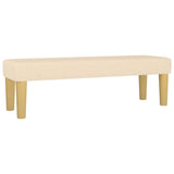 Bench Cream 100 x 30 x 30 cm Fabric 346657