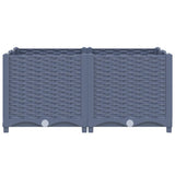 Raised Bed 80x80x38 cm Polypropylene 310411