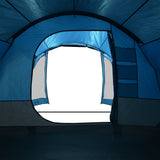 Family Tent 6-Person Blue Waterproof 94732