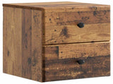 Wall-Mounted Bedside Cabinet Old Wood 34.5 x 33 x 40 cm 899161