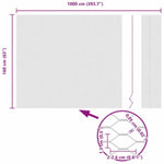 Hexagon Fence Silver 1.6 x 10 m Galvanised steel 42005657